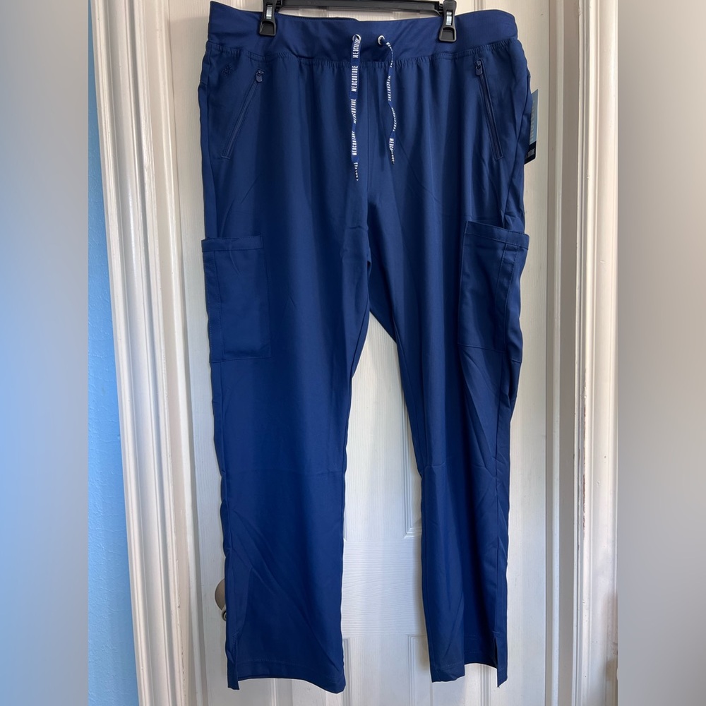 Med Couture women’s Royal Blue Cargo Pants